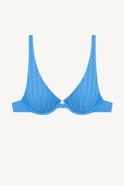 Vitamin A Rossi Halter Underwire Top Dream Blue SuperRib