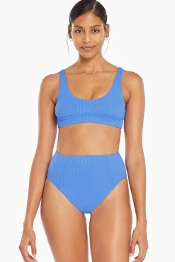 Vitamin A Sienna High Waist Full Cornflower Blue EcoRib