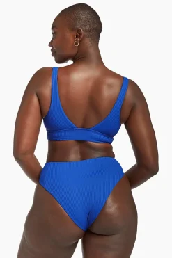 Vitamin A Sienna High Waist Bottom Lagoon EcoRib