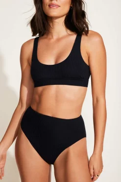 Vitamin A Sienna Tank Black EcoRib