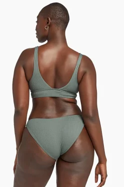 Vitamin A Sienna Tank Sea Green EcoRib