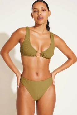 Vitamin A Skylar Top Avocado Green EcoRib BT