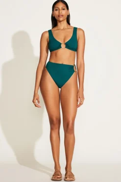 Vitamin A Skylar Top Emerald EcoRib