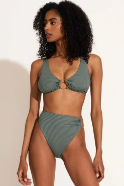 Vitamin A Skylar Top Sea Green EcoRib