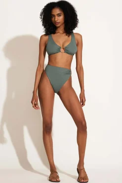 Vitamin A Skylar Top Sea Green EcoRib