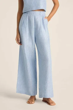 Vitamin A The Getaway Pant Summer Stripe EcoLinen