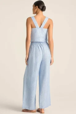 Vitamin A The Getaway Pant Summer Stripe EcoLinen