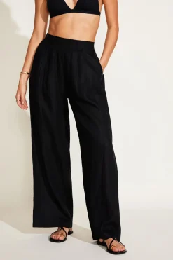 Vitamin A The Getaway Pant Black EcoLinen