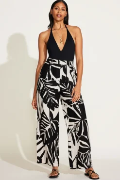 Vitamin A The Getaway Pant Graphic Jungle EcoLinen