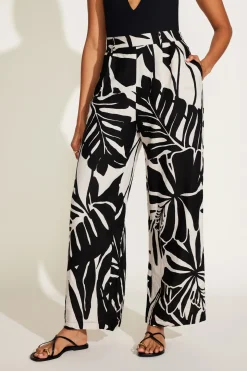 Vitamin A The Getaway Pant Graphic Jungle EcoLinen