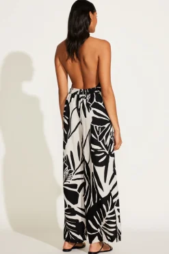 Vitamin A The Getaway Pant Graphic Jungle EcoLinen