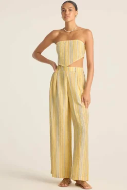 Vitamin A The Getaway Pant Sunny Skies EcoLinen