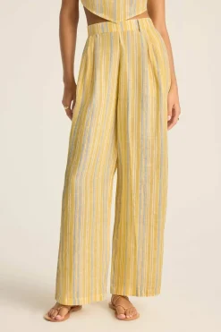 Vitamin A The Getaway Pant Sunny Skies EcoLinen