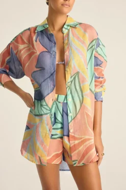Vitamin A The Getaway Short Retro Jungle EcoLinen