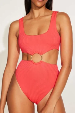 Vitamin A The Icon One Piece Coral Glow EcoRib BT