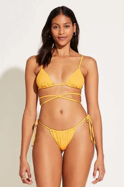 Vitamin A Upcycled Stringy Milana Bottom Iced Mango EcoRib