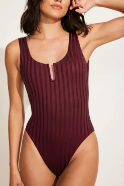 Vitamin A Ursula One Piece Sangria SuperRib