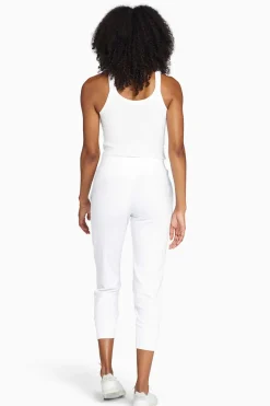 Vitamin A West Pant White Organic Rib